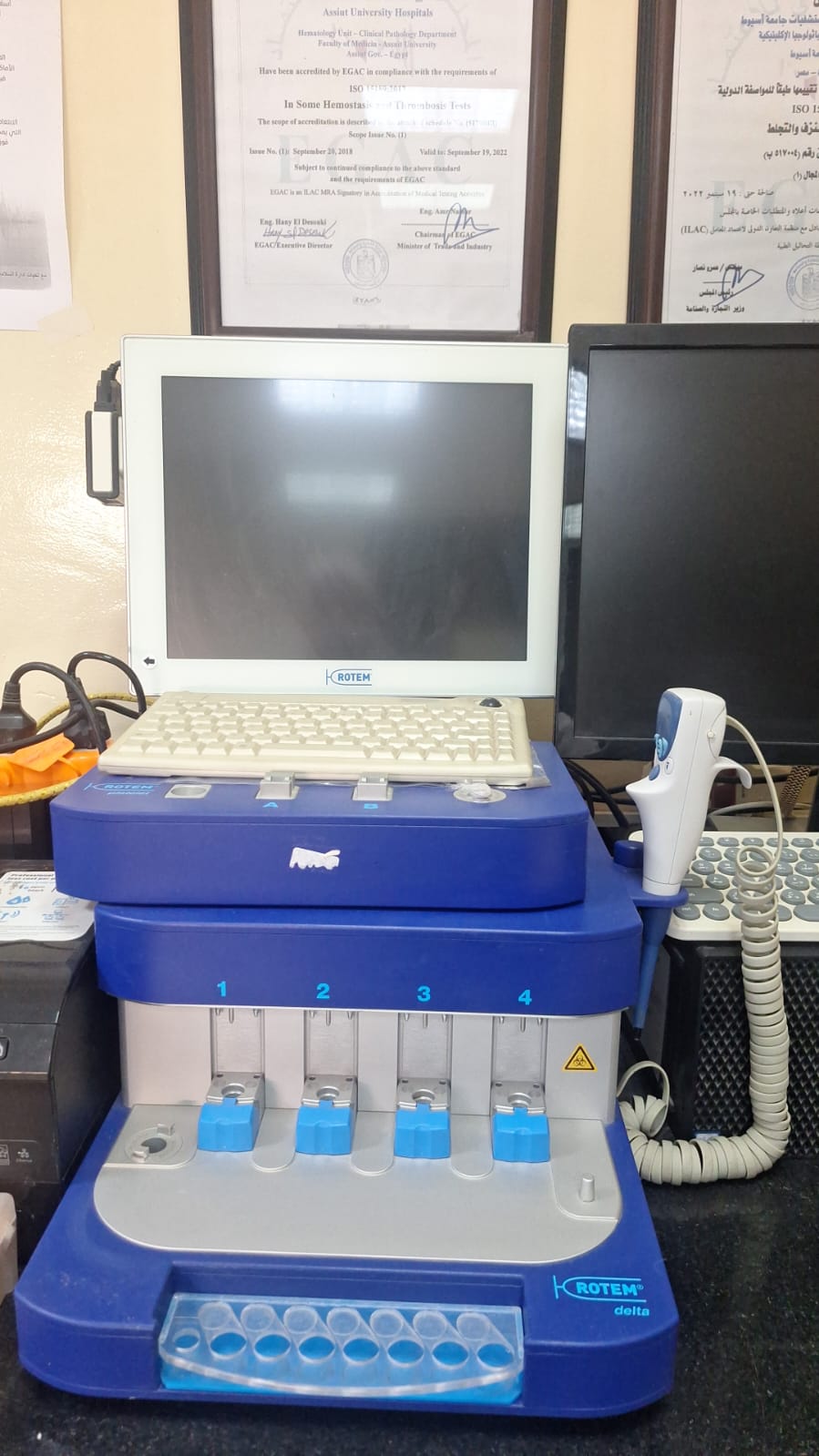 ROTEM delta analyzer